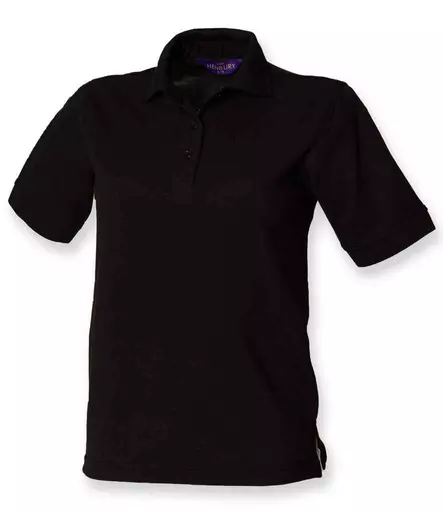 Henbury Ladies Poly/Cotton Piqué Polo Shirt