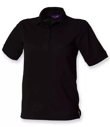 Henbury Ladies Poly/Cotton Piqu Polo Shirt