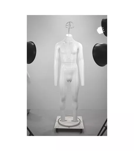 Matt White Male Ghost Mannequin Advanced