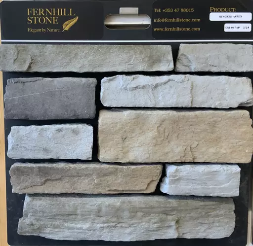 Stacked Ledgestone Aspen