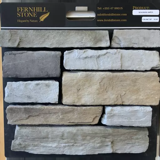 Stacked Ledgestone Aspen