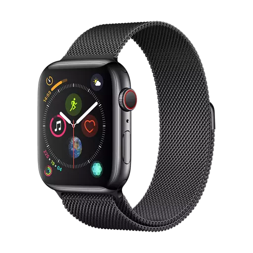 Devia - Milanese Strap for Apple Watch (42mm/44mm/45mm/49mm) - Black