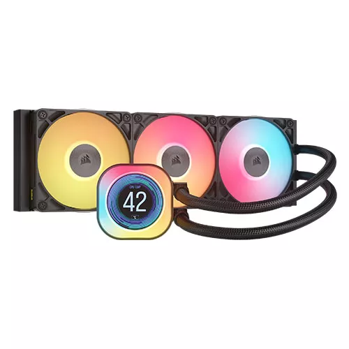 Corsair Titan 360 RX LCD Cooler Black ARGB