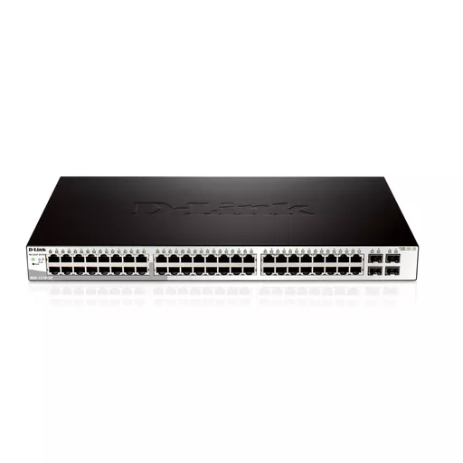 D-Link DGS-1210-52 network switch Managed L2 Gigabit Ethernet (10/100/1000) 1U Black