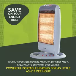 1200W Halogen Heater | Heaters | Warmlite Products