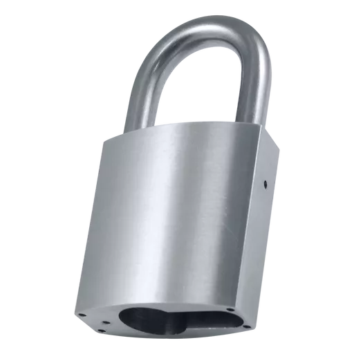 EVVA HPM Open Shackle Padlock Without Cylinder