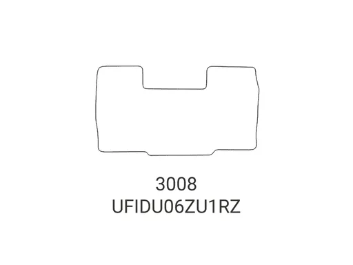 Fiat Ducato 2006+ Tailored Rubber Mats