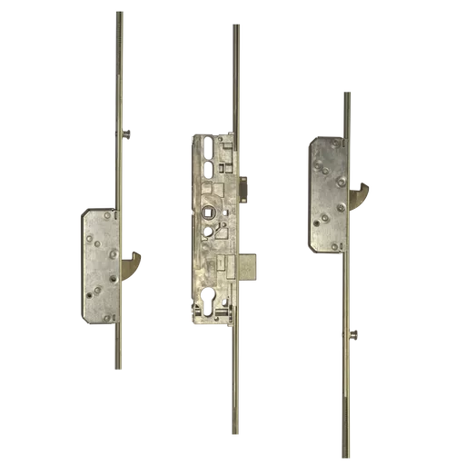 ROTO H600 3RDL2201 Latch & Deadbolt Single Spindle - 2 Hook 2 (V Cam) Mushrooms