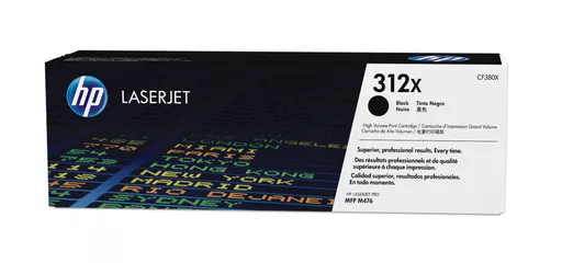 HP CF380X/312X Toner cartridge black, 4.4K pages ISO/IEC 19798 for HP CLJ Pro M 476