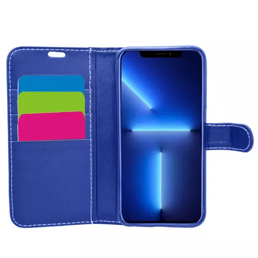 Wallet for iPhone 14 Pro Max - Blue