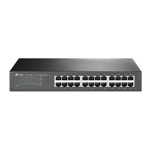 TP-Link TL-SG1024D network switch Unmanaged Gigabit Ethernet (10/100/1000) Grey