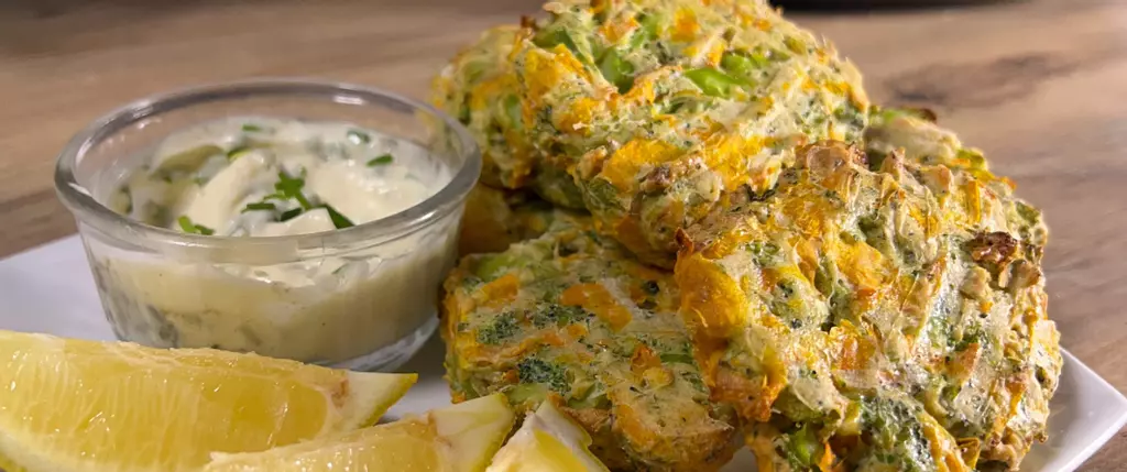 Air Fryer Veggie Fritters