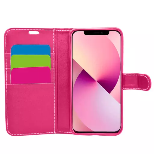 Wallet for iPhone 13 Mini - Pink