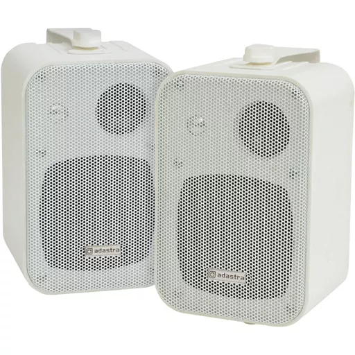 Adastra B30V-W 100v Background Speakers 4 inch White (Pair)