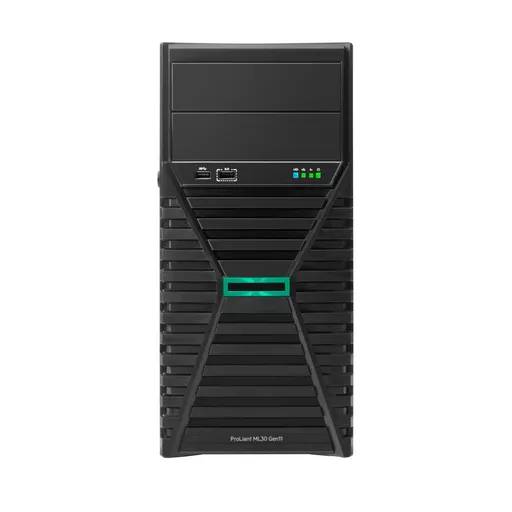 HPE ProLiant ML30 Gen11 E-2434 3.4GHz 4c 1P 32GB-DR 8SFF VROC 2x480GB SATA SSD 800W RPS UK/IE Server