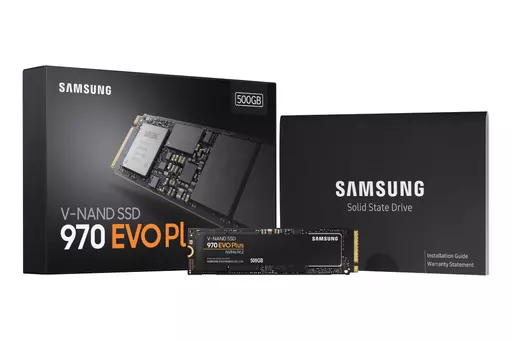 Samsung 970 EVO Plus M.2 500 GB PCI Express 3.0 V-NAND MLC NVMe