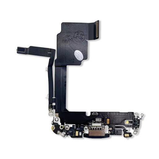 Charging Port Flex Cable (Blue Titanium) (RECLAIMED) - For iPhone 15 Pro