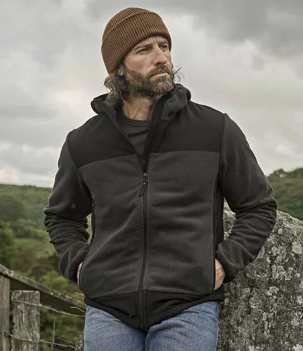 Tee Jays Mountain Hooded Fleece Jacket