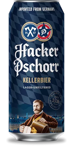 Hacker Pschorr Can Anno 1417 Munich Keller Bier