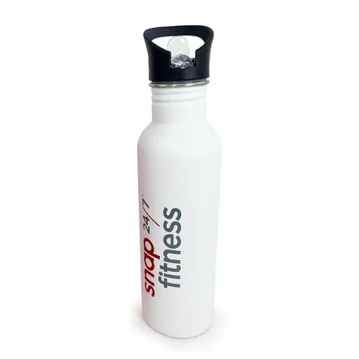 Stainless Steel bottle White