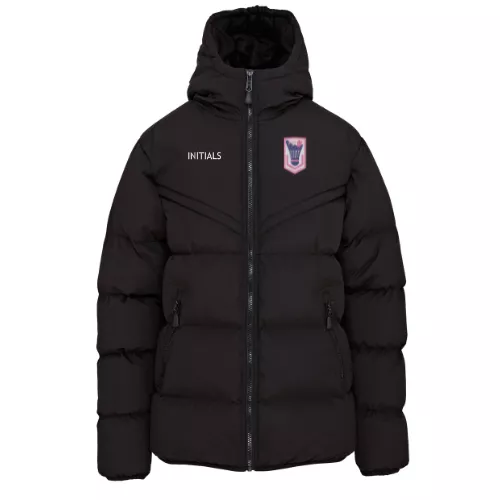 Oxford Brookes University Badminton Chevron Puffer Jacket