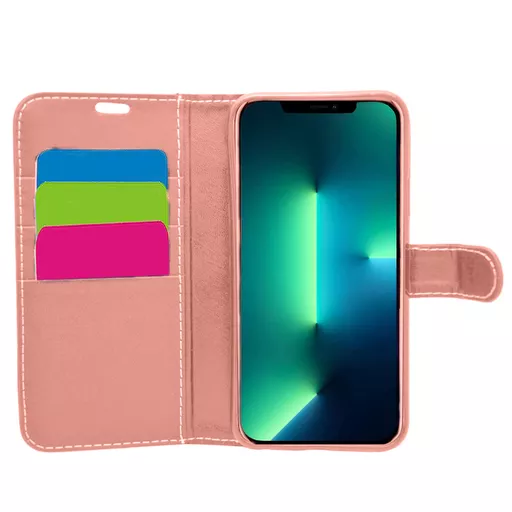 Wallet for iPhone 14 Pro - Rose Gold