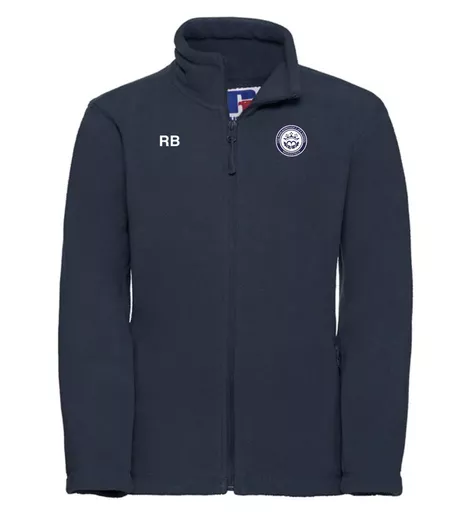 Marlborough School Junior Full Zip Fleece Front