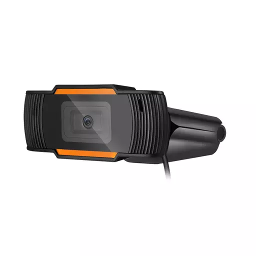 Adesso CyberTrack H2 webcam 640 x 480 pixels USB 2.0 Black, Orange