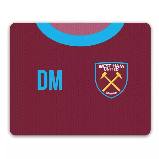 West Ham United FC Shirt Crest Mouse Mat