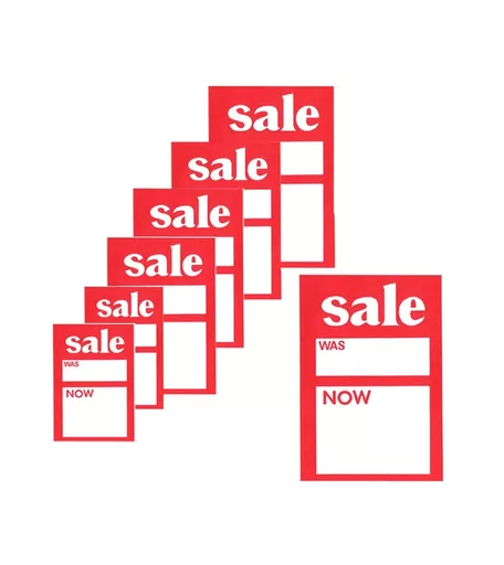 Sale Was/Now' Tickets