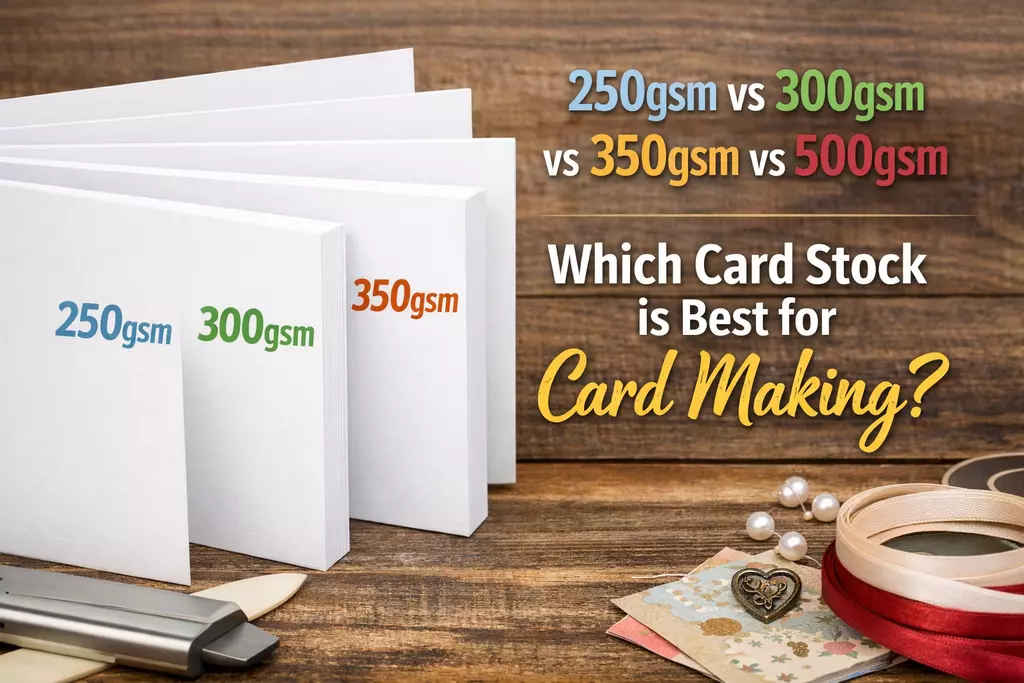 250gsm vs 300gsm vs 350gsm vs 500gsm Card: Which Weight Should You Actually Use?