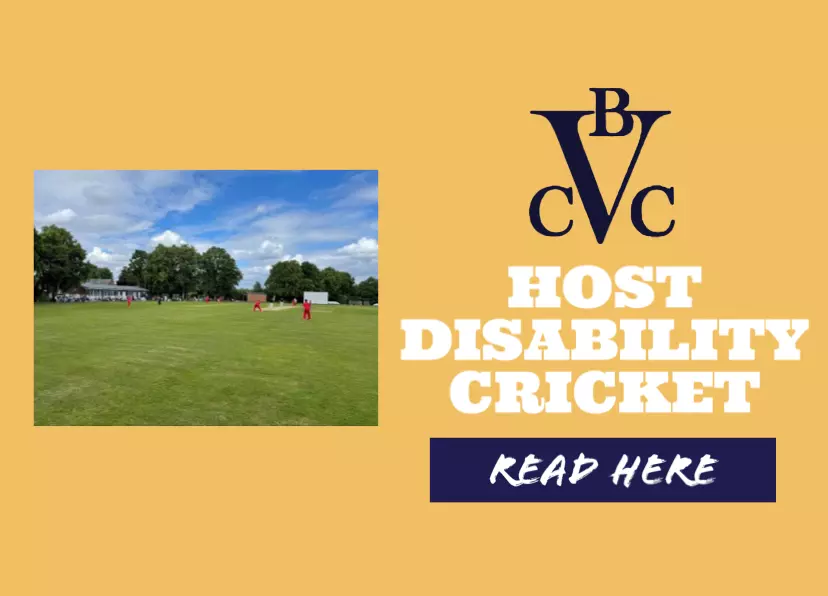 BVCC hosts Cheshire v Lancashire Disability Cricket