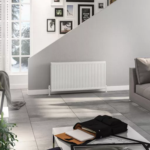 Longbridge Type 22 Compact Panel Radiator 600 x 1200 Gloss White