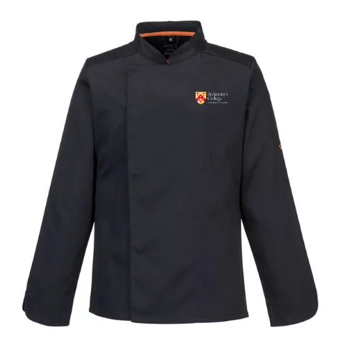 St Antony's College Chefs Mesh Air Pro Stretch Long Sleeve Jacket