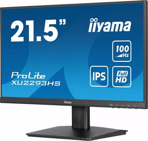 iiyama ProLite XU2293HS-B6 computer monitor 54.6 cm (21.5") 1920 x 1080 pixels Full HD LED Black