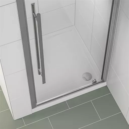 Vantage Plan B 900mm x 700mm Rectangular Shower Tray - White