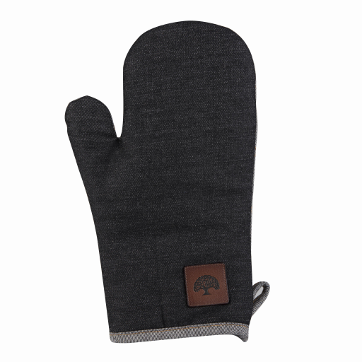 Barbary & Oak Denim Single Oven Glove Blue