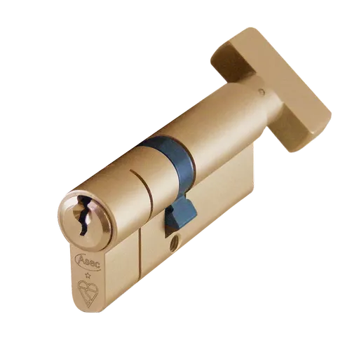 ASEC Kite BS 1 Star Kitemarked Euro Key & Turn Cylinder