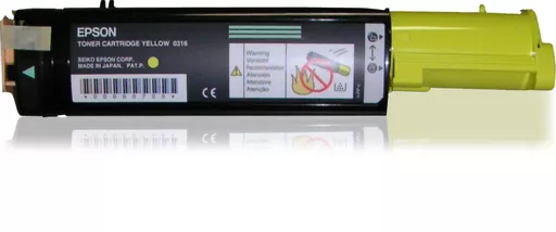 Epson C13S050316/0316 Toner yellow, 5K pages/5% for Epson AcuLaser CX 21