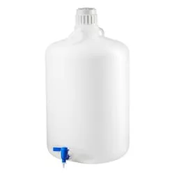 Round Carboy with Spigot 50L Nalgen LDPE,