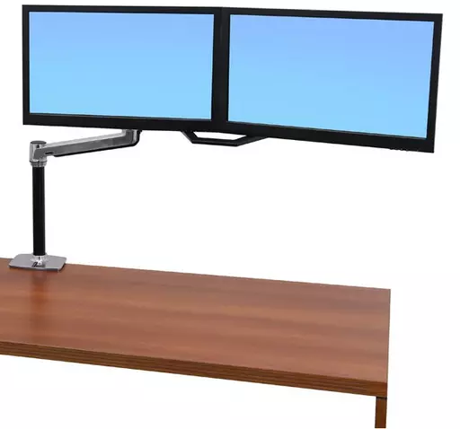 Ergotron LX Series LX HD Sit-Stand 116.8 cm (46") Aluminium Desk