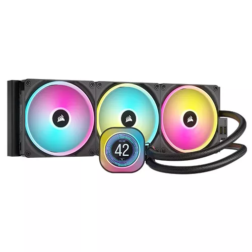 Corsair H170i iCUE LINK LCD 420mm RGB Cooler Black