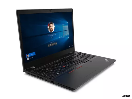 Lenovo ThinkPad L15 Gen 1 (AMD) AMD Ryzen™ 3 4300U Laptop 39.6 cm (15.6") Full HD 8 GB DDR4-SDRAM 256 GB SSD Wi-Fi 6 (802.11ax) Windows 10 Pro UK English Black