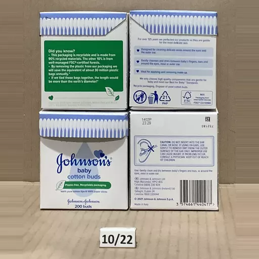 Johnson's Baby Cotton Buds 200's (New Pack)