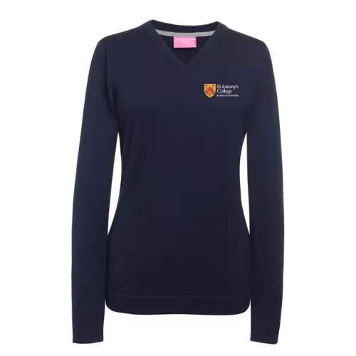 St Antony's College Lodge Ladies Atlanta V-Neck Jumper