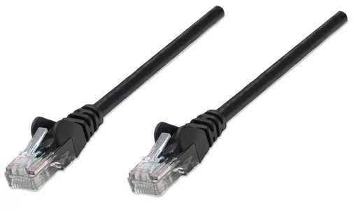 Intellinet 320740 networking cable Black 1 m Cat5e U/UTP (UTP)