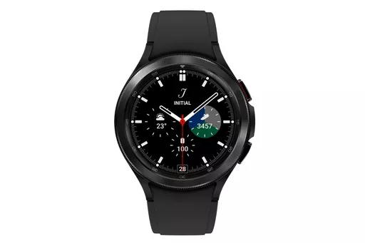 Samsung Galaxy Watch4 Classic 3.56 cm (1.4") OLED 46 mm Digital 450 x 450 pixels Touchscreen 4G Black Wi-Fi GPS (satellite)