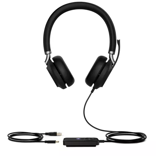 Yealink UH38 Dual UC Headset Wired & Wireless Head-band Office/Call center Bluetooth Black
