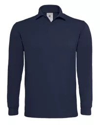 Heavymill Long Sleeved Polo Shirt