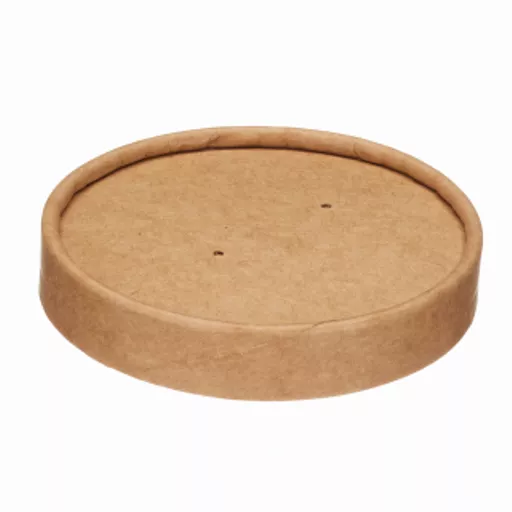 8/12OZ KRAFT SOUP POT LID (PP LINED) - (1X500)